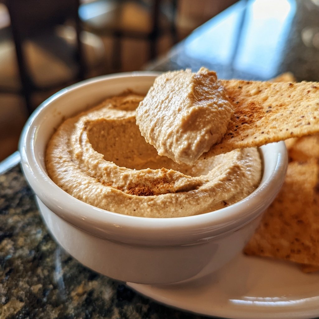 Fünf Minuten Bohnen Dip