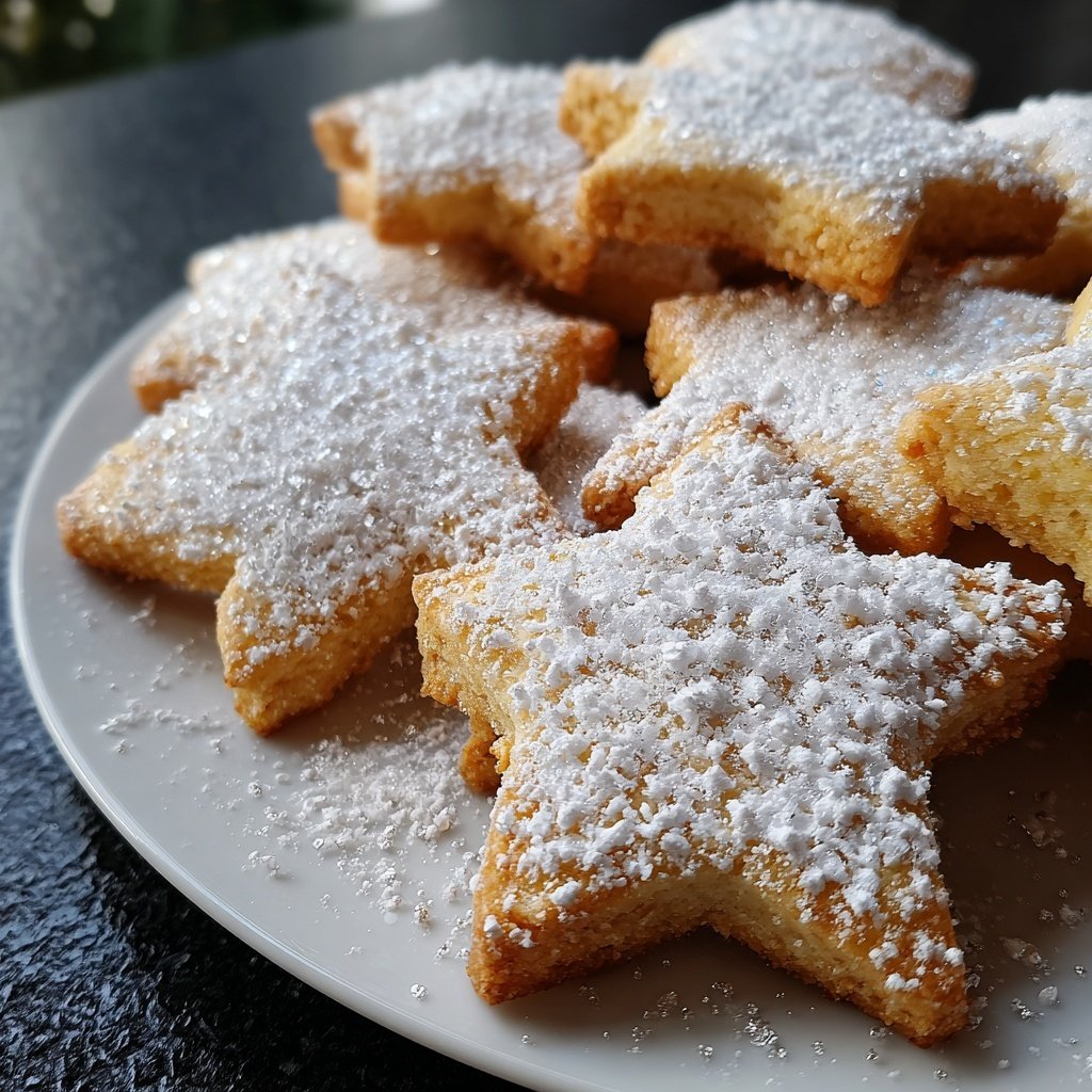 Marzipan Plätzchen - perfekt für Weihnachten