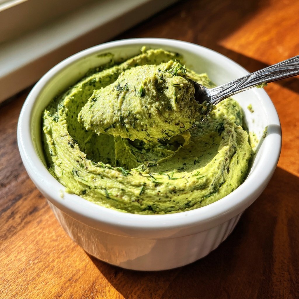 Avocado Dip mit Dill