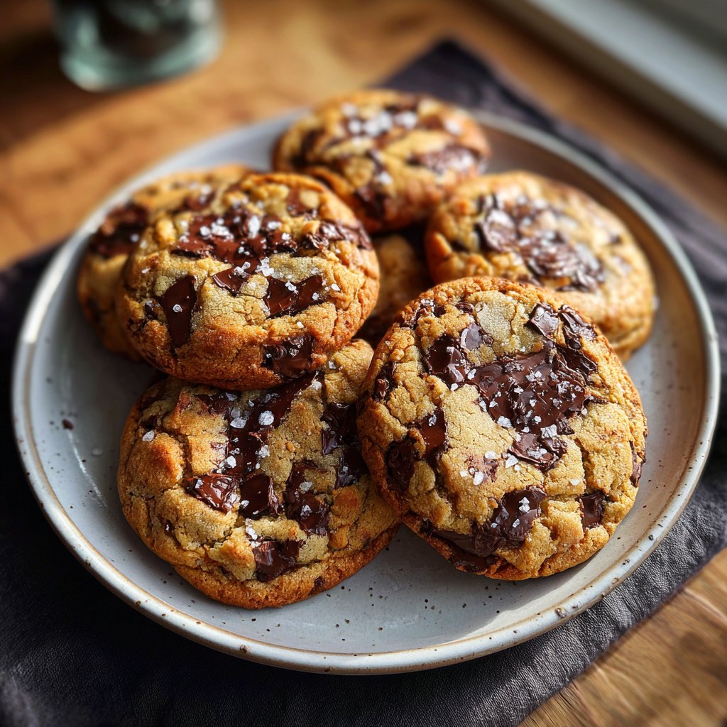 Schokoladenstückchen-Frühlingskekse