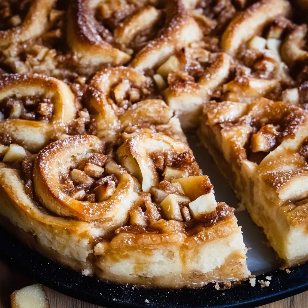 Apfel-Zimt-Schnecken