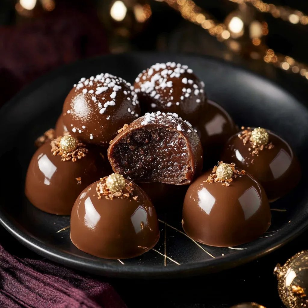 Spekulatius Kugeln - Pralinen für Weihnachten