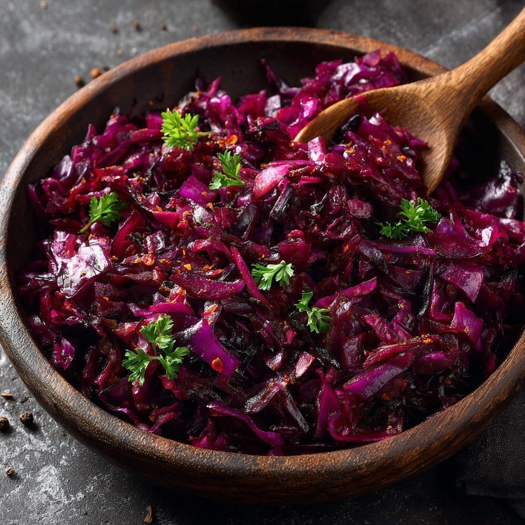 Rotkohl mit winterlichen Gewürzen Rezept