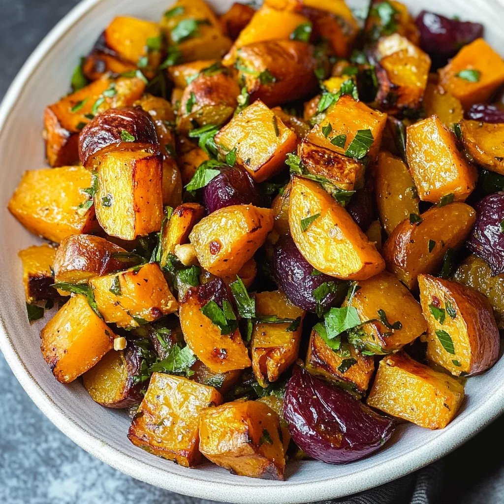 Butternut Kürbis & Rosenkohl