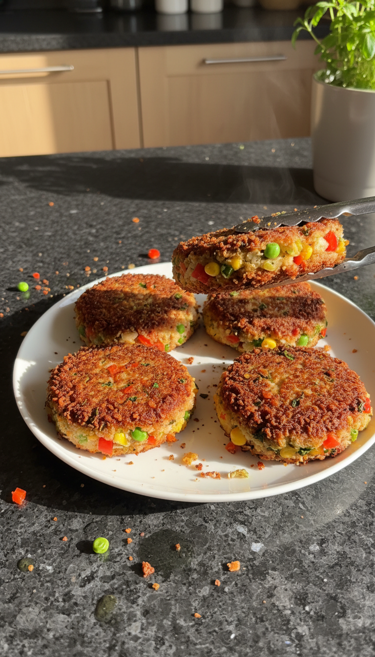 Mini Gemüse Burger Patties
