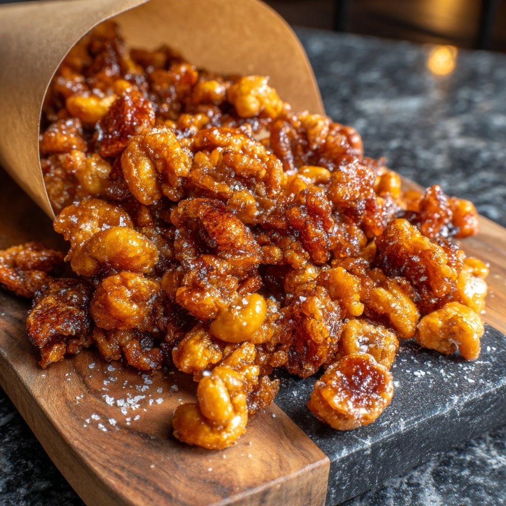 Klassische Gebrannte Mandeln vom Weihnachtsmarkt