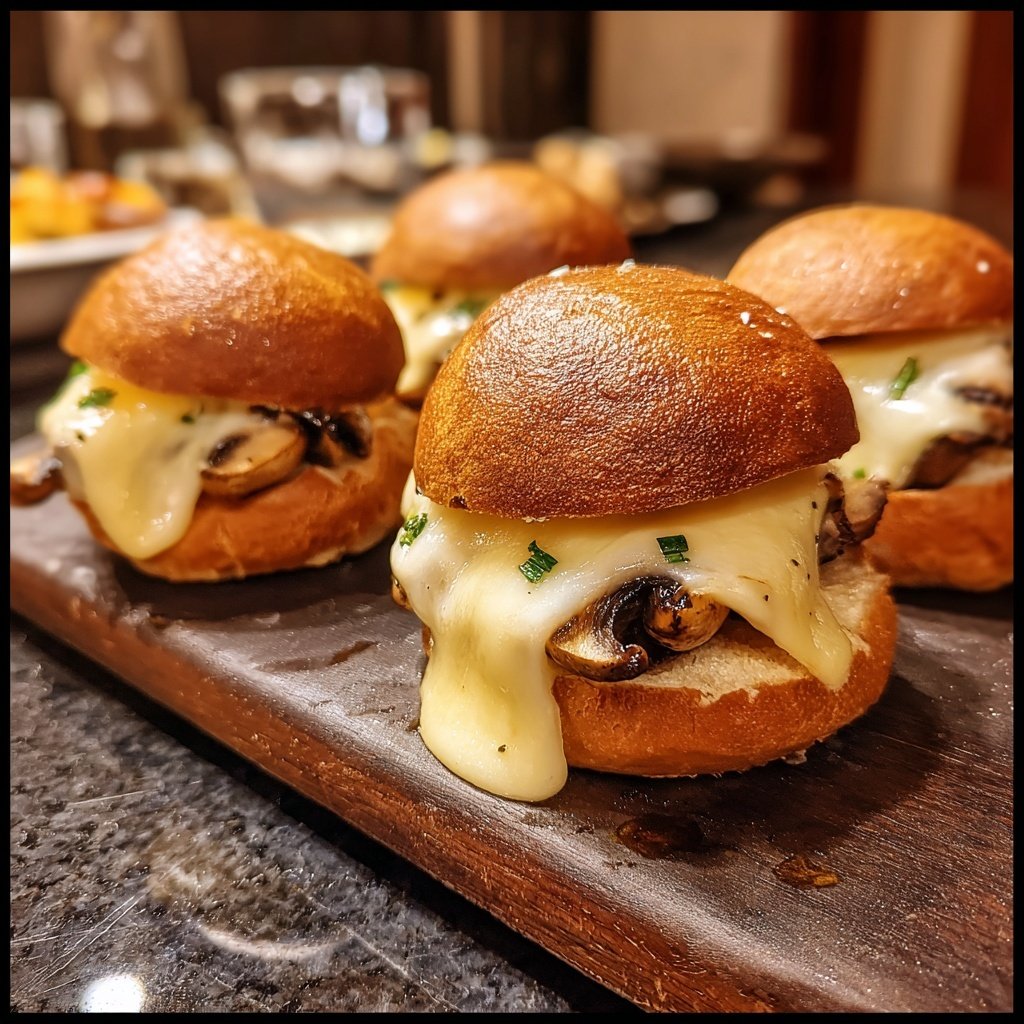 Champignon Trüffel Slider Genuss