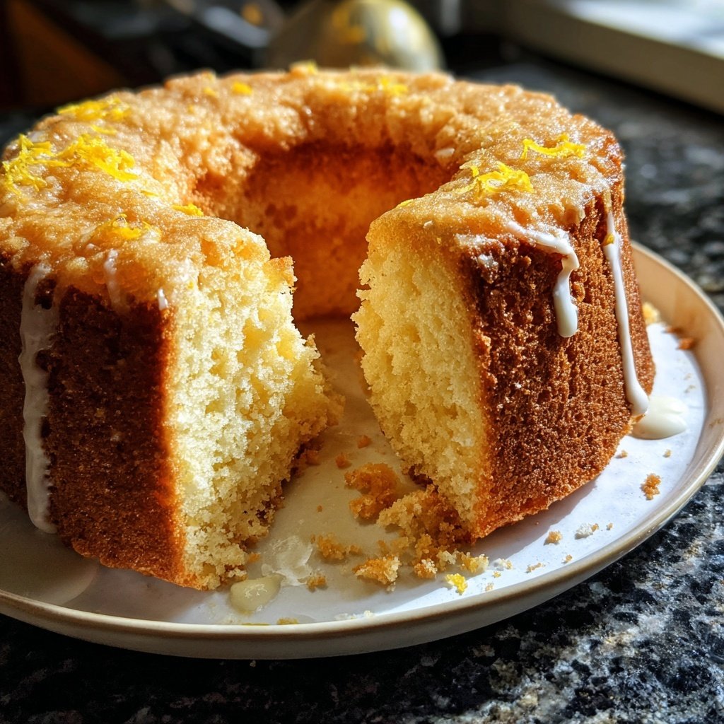 Meyer Zitronen Grieß Kuchen