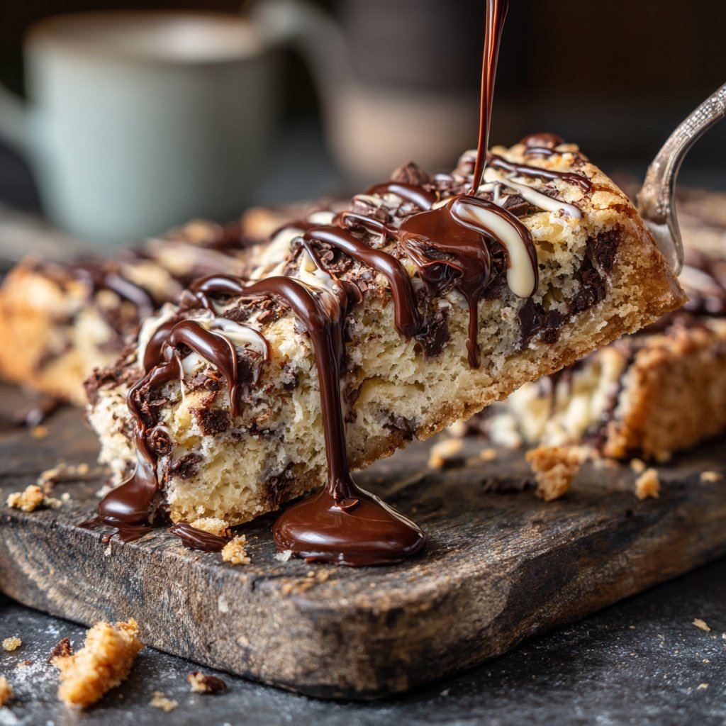Schoko Stückchen Käsekuchen Riegel