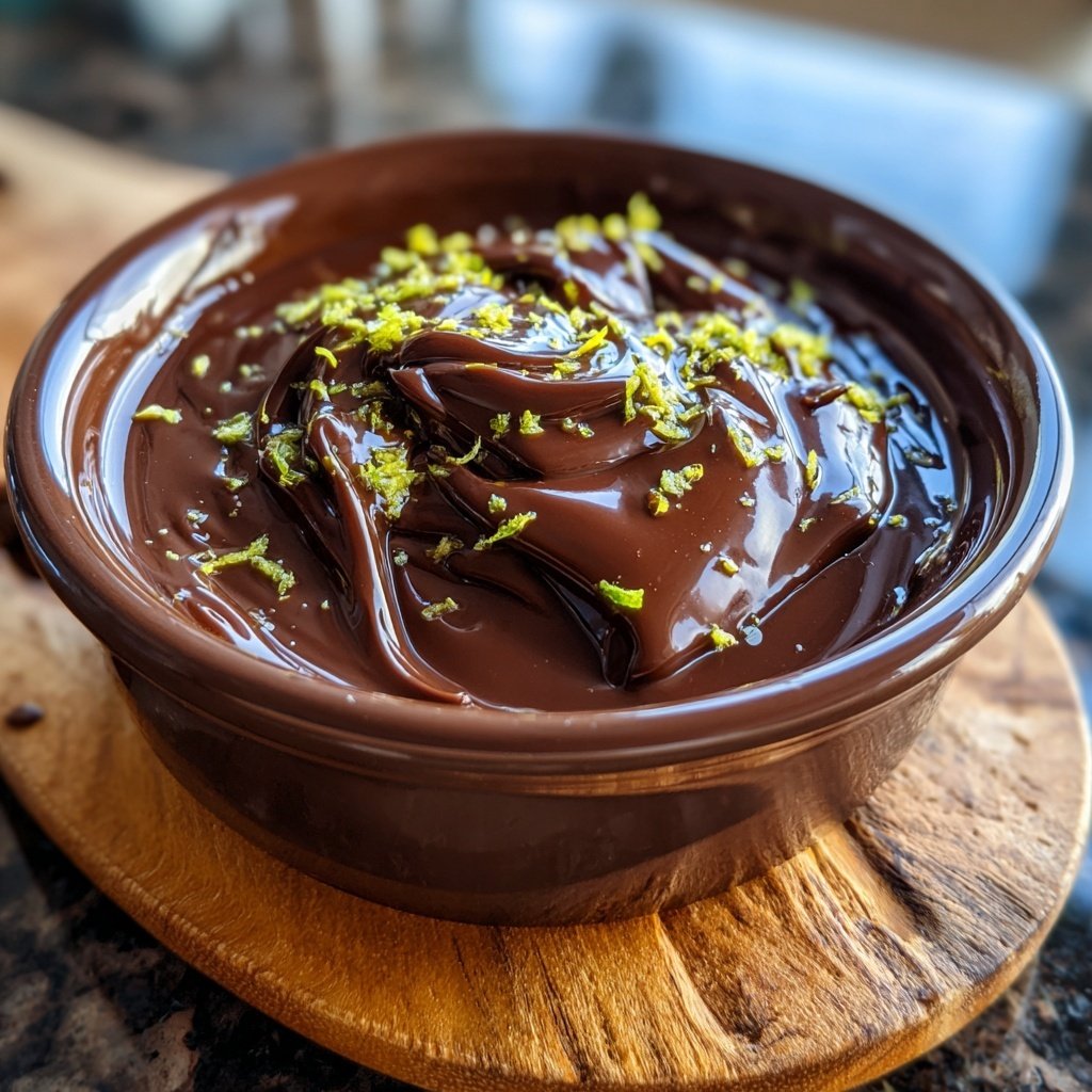 Schoko Limetten Fondue Genuss