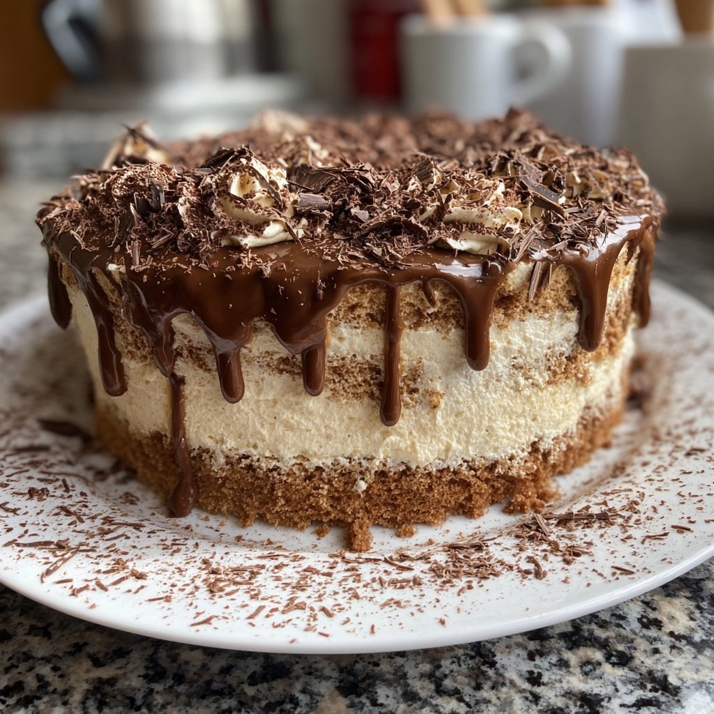 Steinbock Kastanie Mont Blanc Kuchen