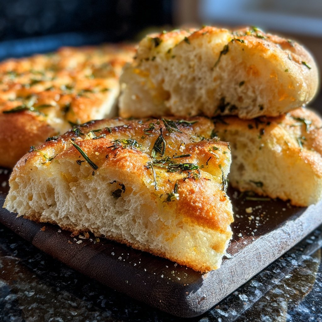 Focaccia Rosmarin Brot