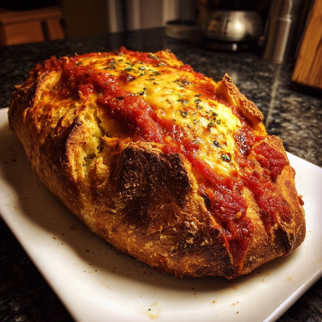 Gebackener Ziegenkäse Marinara